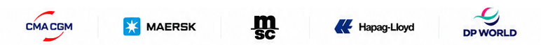 CMA CGM MAERSK MSC Hapag-Lloyd